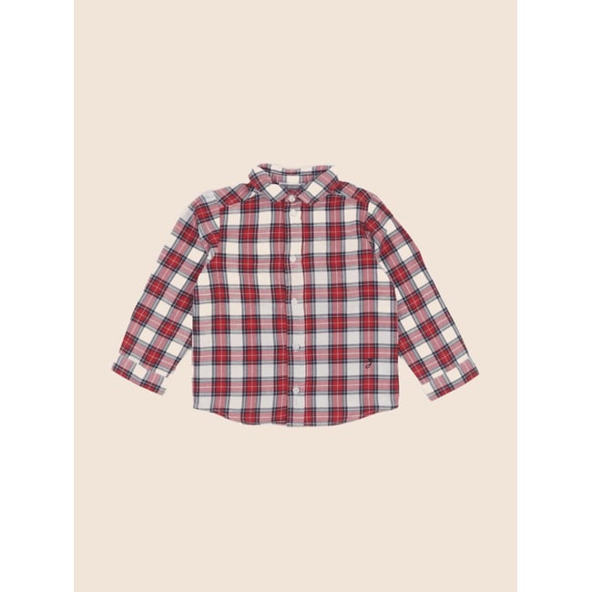 Chemise - Très bon état rouge <span itemprop=
