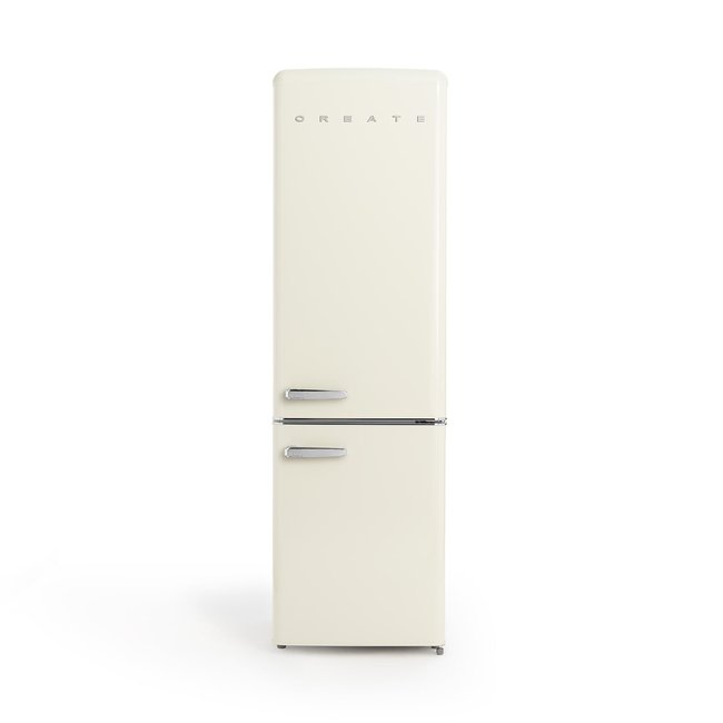 Réfrigérateur combiné FRIDGE STYLANCE 244L blanc cassé <span itemprop=
