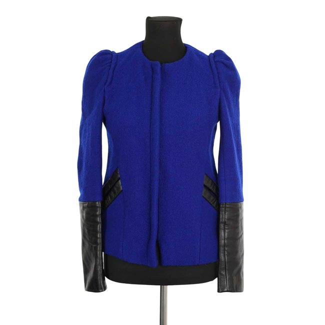 Veste en laine - Très Bon État bleu <span itemprop=
