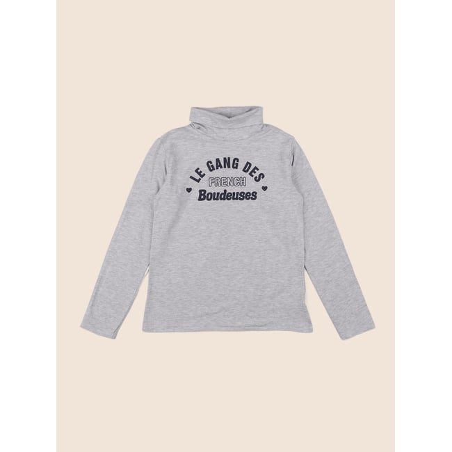 Sous-pull - Très bon état gris <span itemprop=