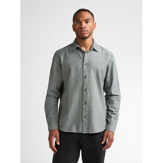 Chemise à manches longues en twill ironstate - PETROL INDUSTRIES