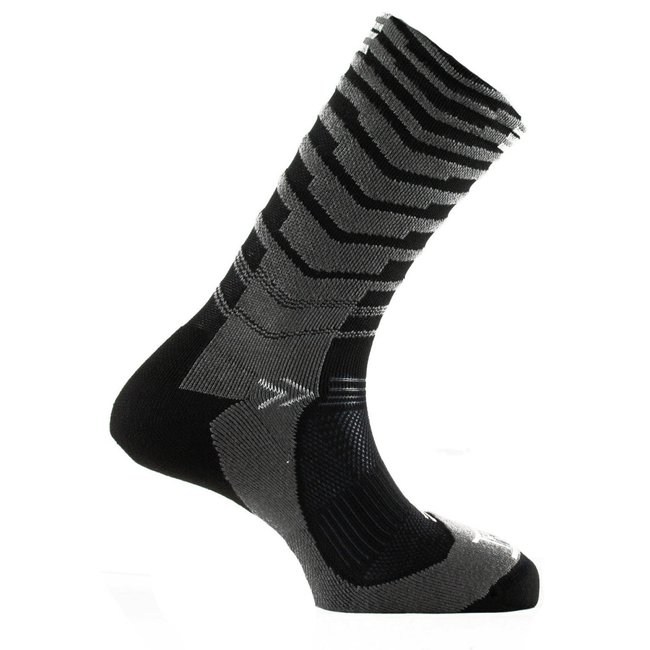 Mi-chaussettes légères VTT RACER noir <span itemprop=