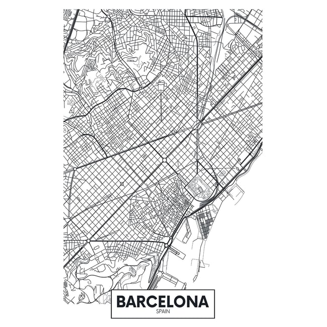 Tableau barcelona spain - HEXOA