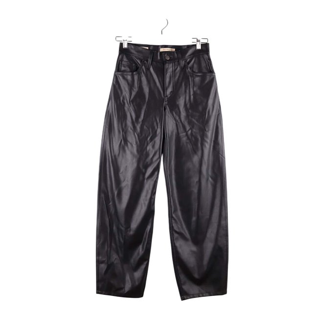 Pantalon droit - Très Bon État noir <span itemprop=