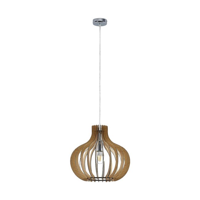 Suspension en bois scandinave, Sina Couleur bois clair <span itemprop=