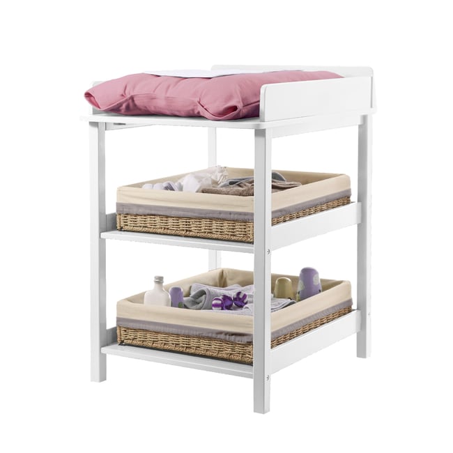 Table à langer LIGNE MADISON blanc <span itemprop=