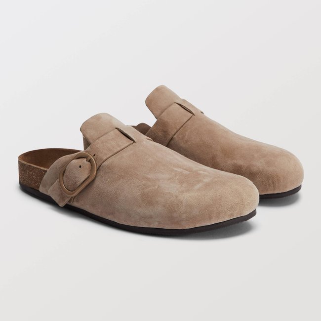 Sabot en cuir - MONOPRIX