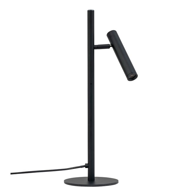 Lampe à poser en métal noir CARLO Couleur noir <span itemprop=
