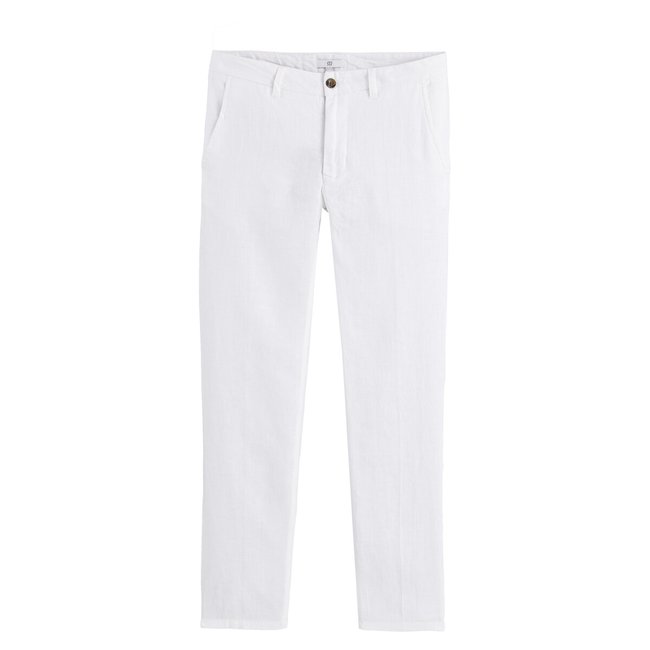 Signature Leinenhose ISAAC, gerades Bein - LA REDOUTE COLLECTIONS