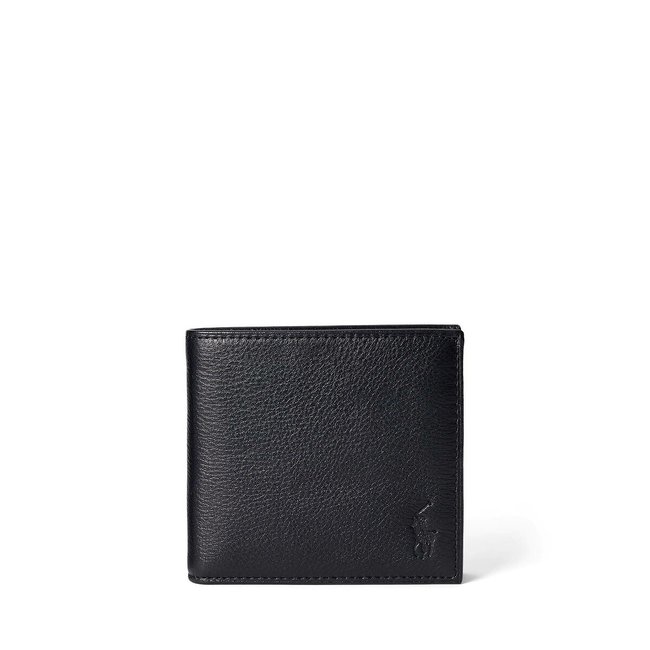 Porte-cartes en cuir chagrin - POLO RALPH LAUREN