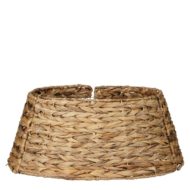 Cache-pied de sapin de Noël Ø58 cm WINTY Couleur brun <span itemprop=