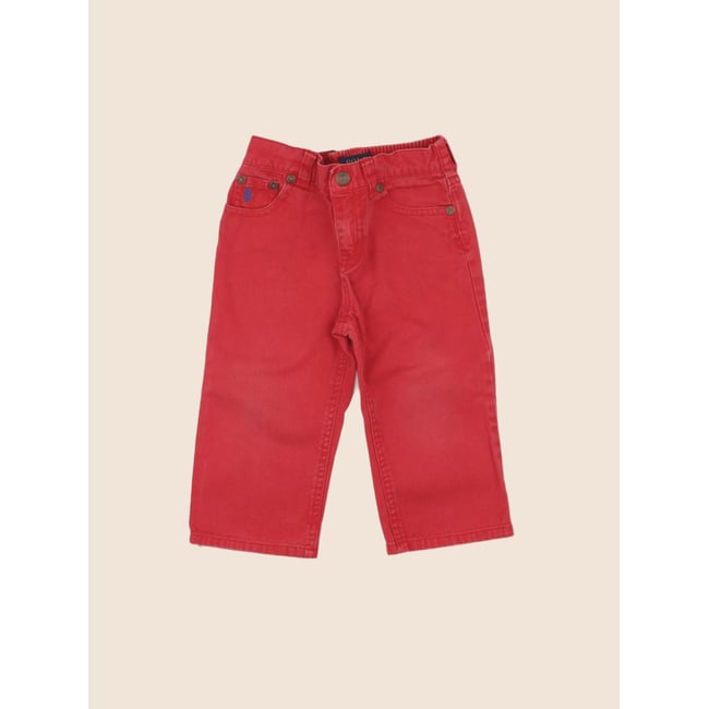 Jean - Etat satisfaisant rouge <span itemprop=