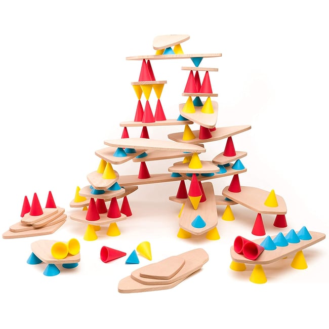 PIKS Le Kit education 128 Pcs jaune <span itemprop=