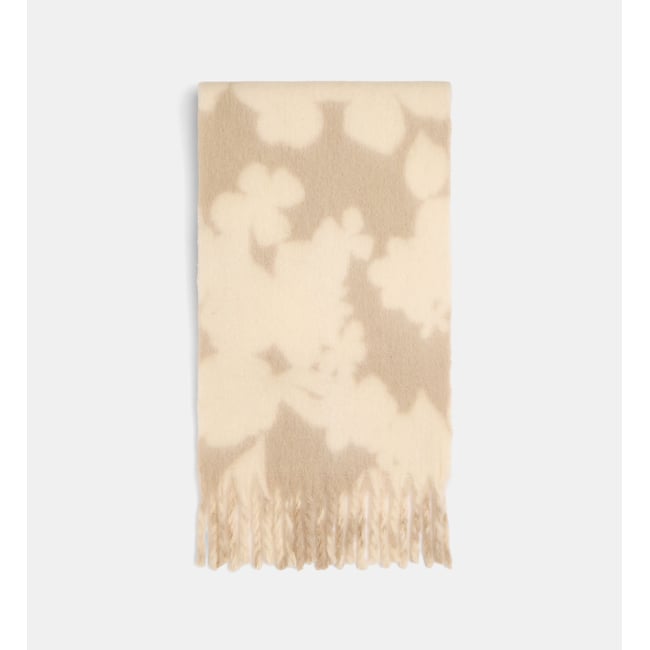 Echarpe sofina douce et moelleuse fleurs - GALERIES LAFAYETTE