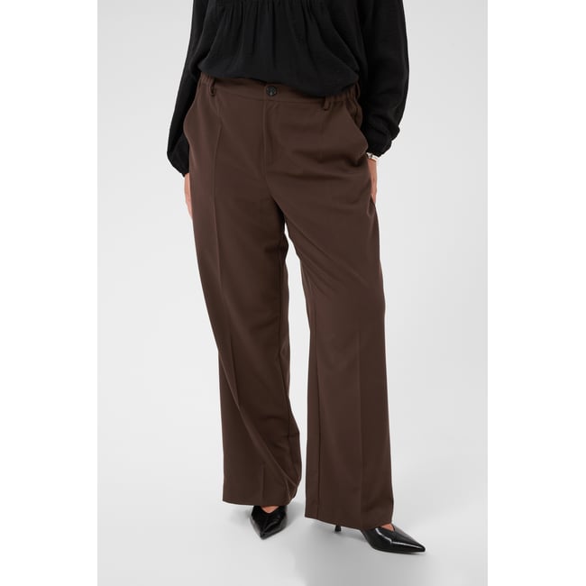 Pantalon de costume marron coffee bean <span itemprop=