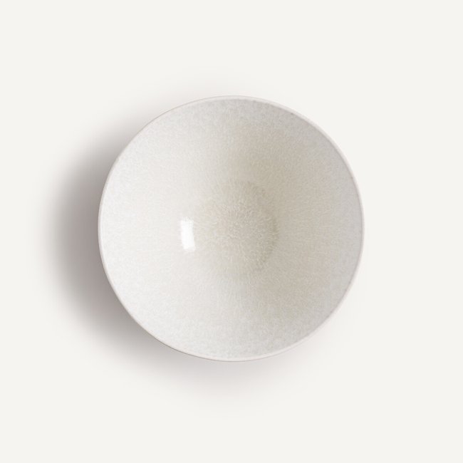 Lot de 4 assiettes creuses en grès émaillé, Kanso - AM.PM