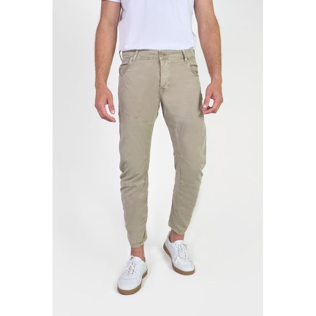 Pantalon carotte ALBE laurel oak <span itemprop=