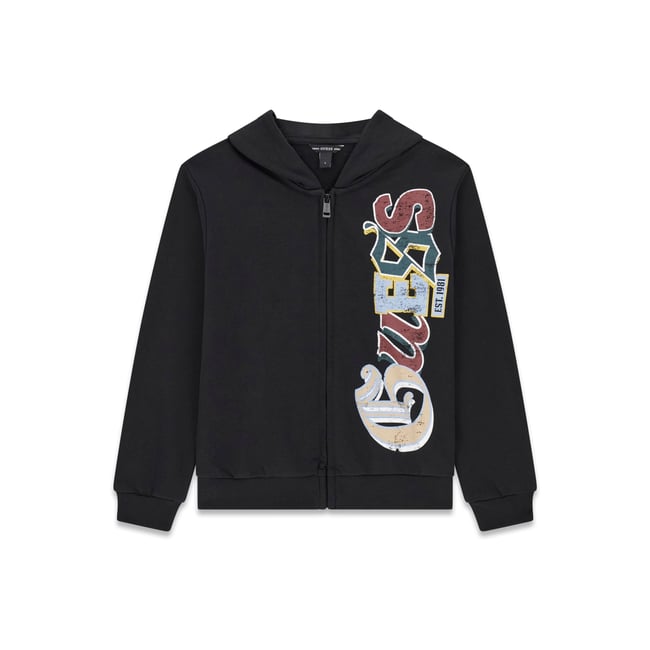 Sweat À Capuche Avec Logo - GUESS KIDS
