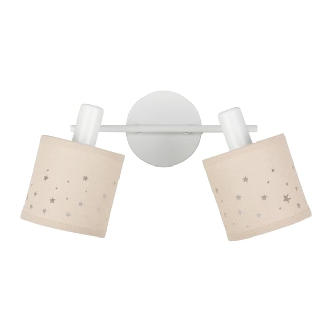 Rampe 2 Spots Lin Beige Couleur v002235 <span itemprop=