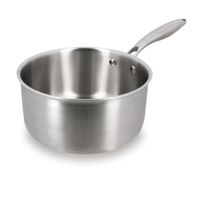 Casserole 20cm en acier inoxydable, TRINOX inox <span itemprop=