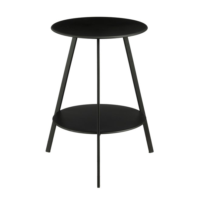 Table d'appoint extérieure Seatle Noir Couleur noir <span itemprop=