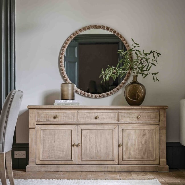 Valour Rustic Pine Sideboard, light pine wood, ÉDITÉ