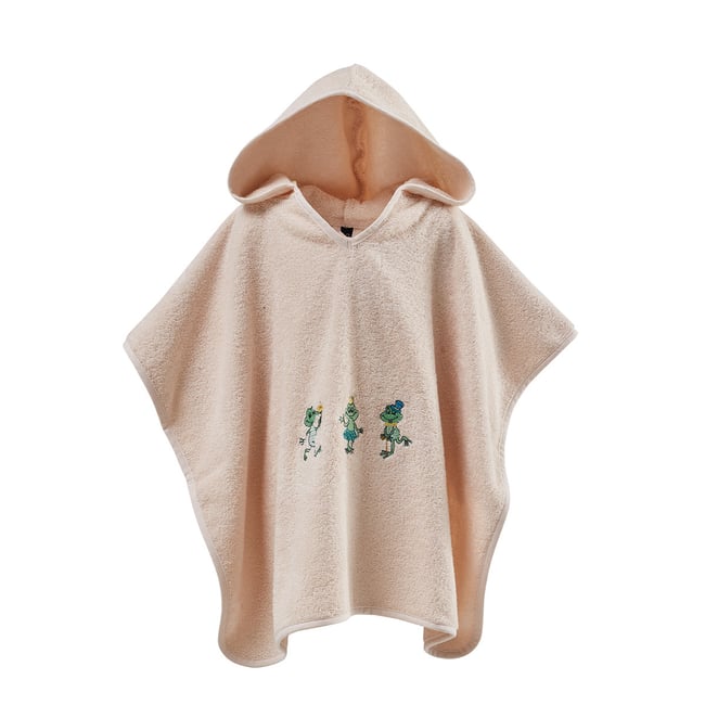 Poncho de bain enfant 4/8 ans KERMY pétale <span itemprop=
