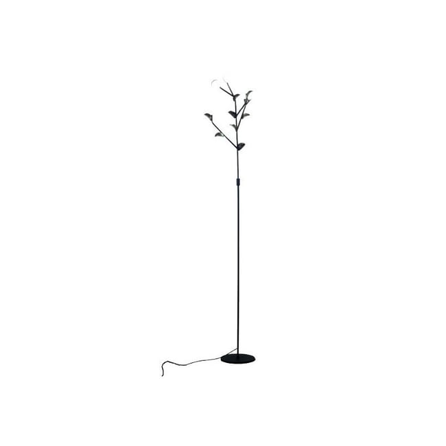 Lampadaire Noir Poésie 11 spots LED Couleur noir <span itemprop=