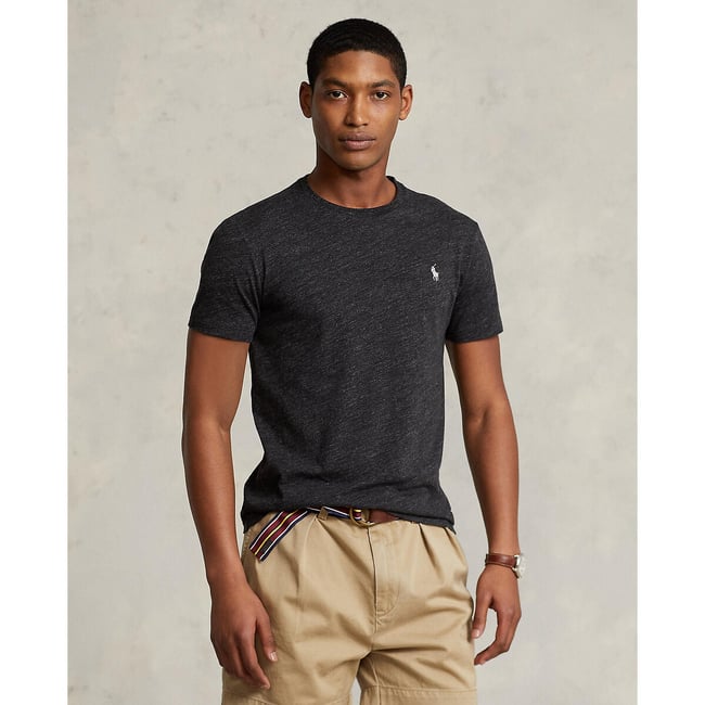 T-shirt col rond en jersey de coton Polo Ralph Lauren | La Redoute