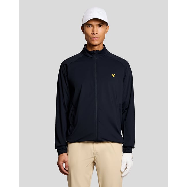 Veste légère stretch bleu foncé marine <span itemprop=