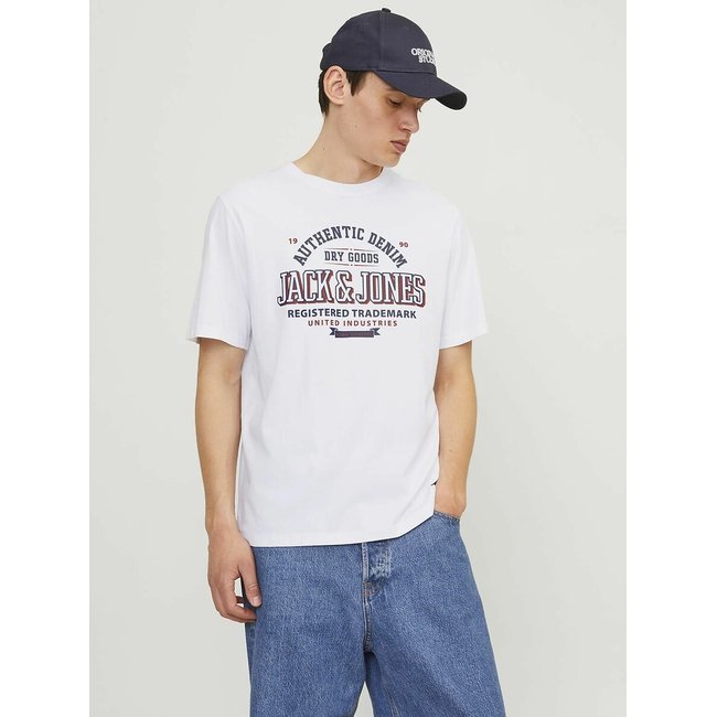 Футболка с круглым вырезом и рисунком - JACK & JONES (Джек Джонс)