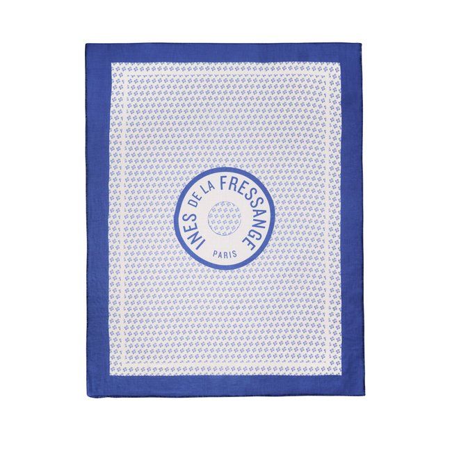 Paréo flore bleu <span itemprop=
