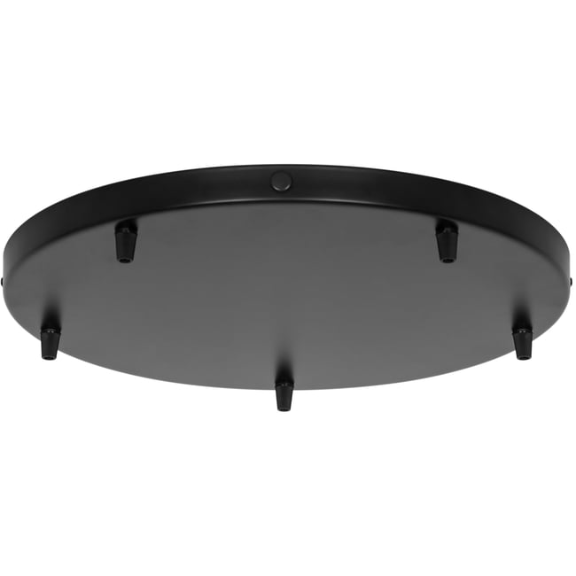 Support plafond Rond et Minimaliste en métal, LUANA 5-exits - NORDLUX