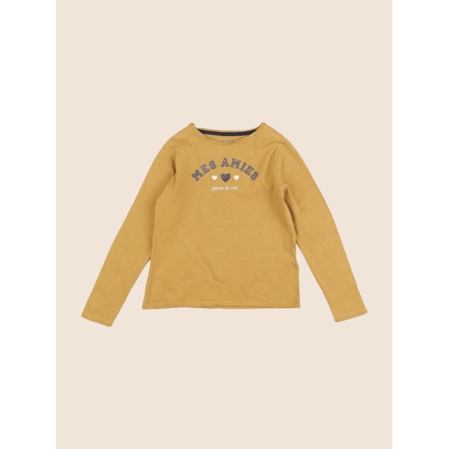 Tee-shirt - Très bon état jaune <span itemprop=