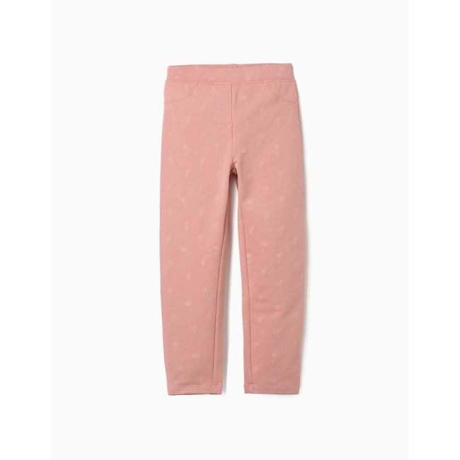 Jeggings à coupe skinny en coton peigné avec imprimé floral - ZIPPY
