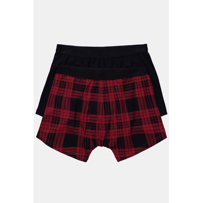 Mid-Pants FLEXNAMIC®, lot de 2 rouge pur <span itemprop=