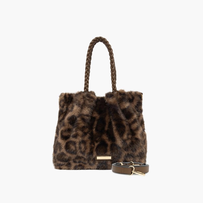 Sac shopper léopard Tigra doré,aucun <span itemprop=