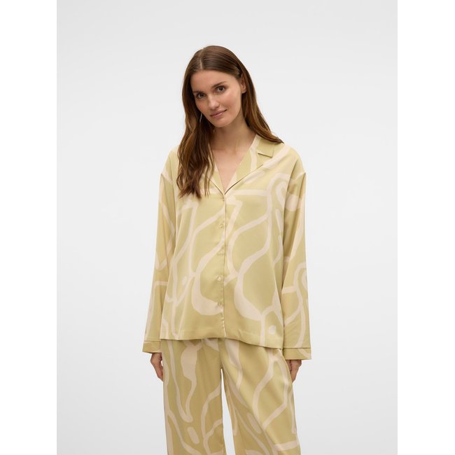 Chemise VERO MODA verte - green haze <span itemprop=