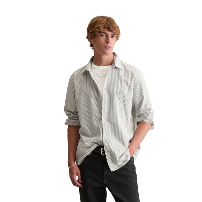 Chemise Oxford régulière en coton bio - MARC O’POLO DENIM