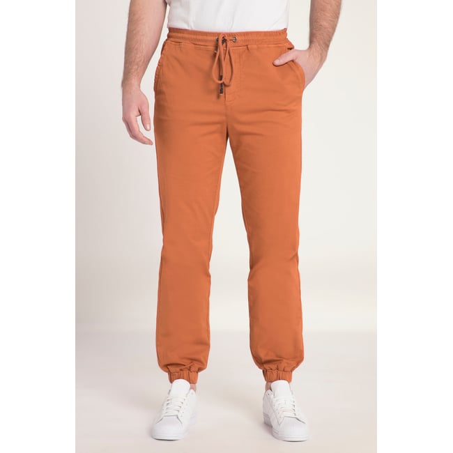 Chino avec technologie FLEXNAMIC® orange vif <span itemprop=
