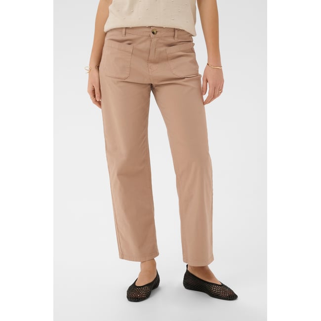 Pantalon casual - CREAM