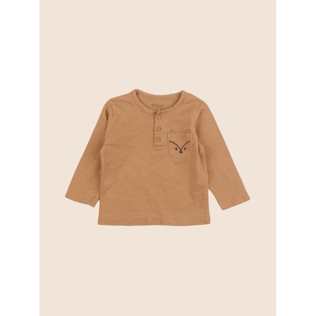 Tee-shirt - Très bon état marron <span itemprop=