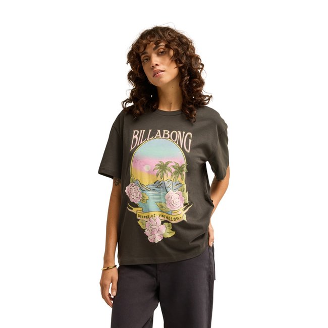 T shirt manches courtes DREAMY MEMORIES noir off black <span itemprop=