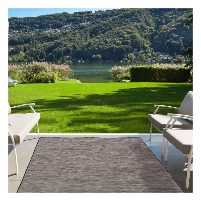 Tapis extérieur tissé kilim rectangle CHINAIO - UN AMOUR DE TAPIS