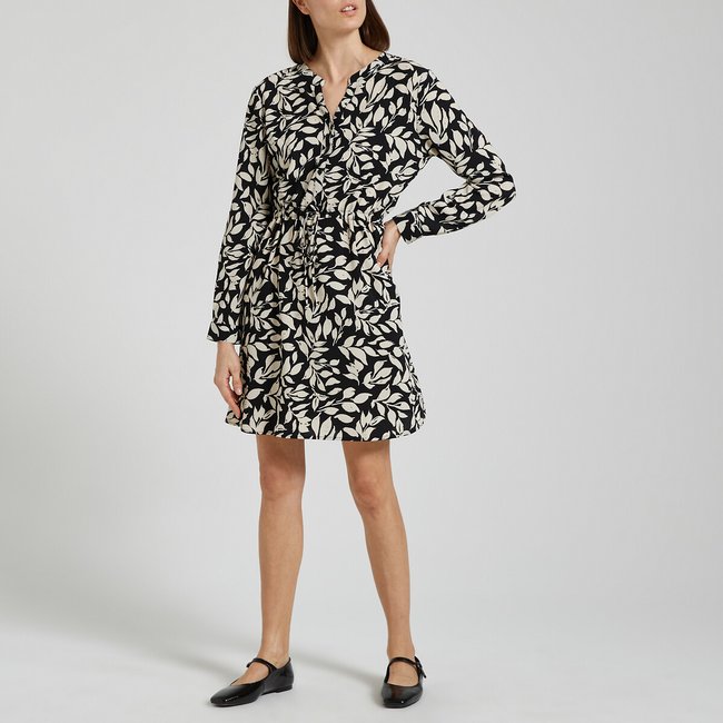 Jdy floral tie waist mini dress outlet