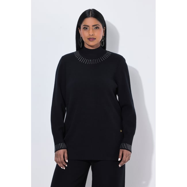 Pull avec strass scintillants - ULLA POPKEN