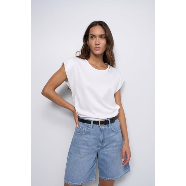 T-SHIRT AVEC BOUTONS - SALSA JEANS