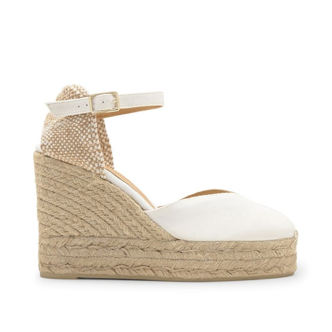 Espadrilles compensées à plateforme tressée CHIARITA EXTRA PLATFORM - CASTANER