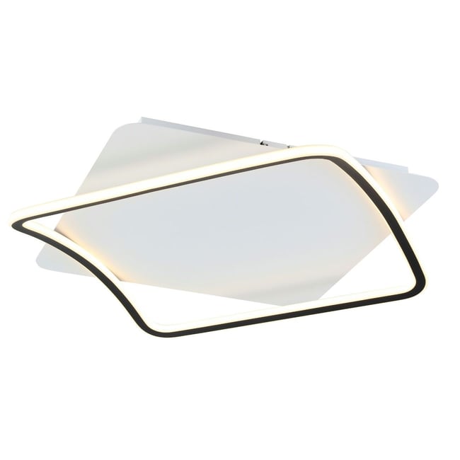 Plafonner carré avec LED Intégrées - SYDAL Couleur v002227 <span itemprop=