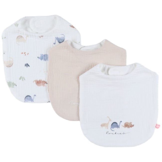 Lot de 3 bavoirs - NOUKIE'S